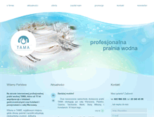 Tablet Screenshot of pralniatama.pl